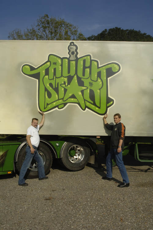 Graffiti Truckstar Patrick en Klaas