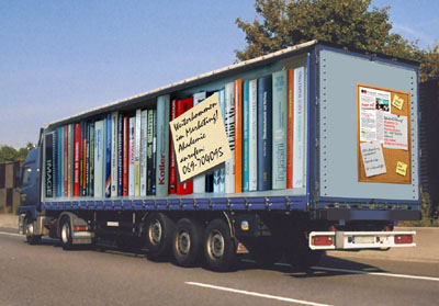 Boekenkast Truck