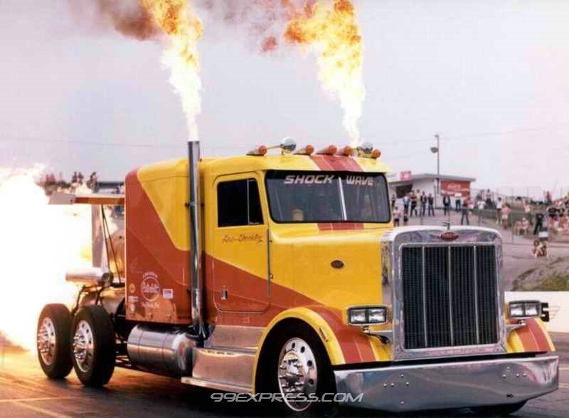 Triple Jet Engine Truck