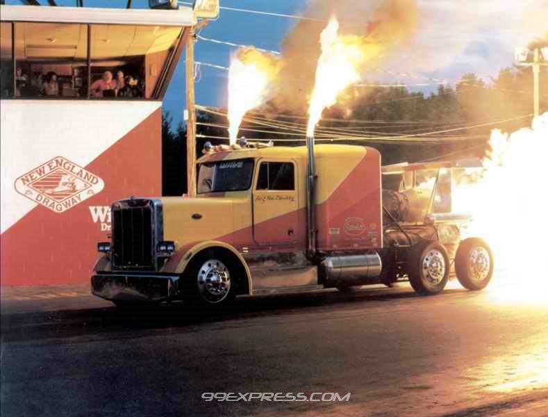 Triple Jet Engine Truck