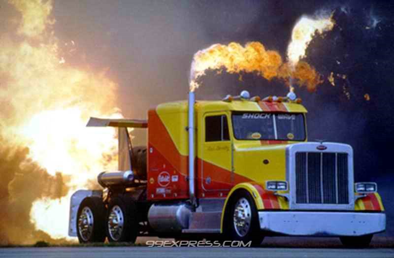 Triple Jet Engine Truck