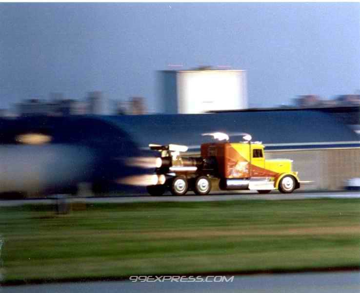 Triple Jet Engine Truck