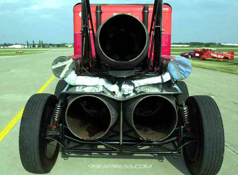 Triple Jet Engine Truck