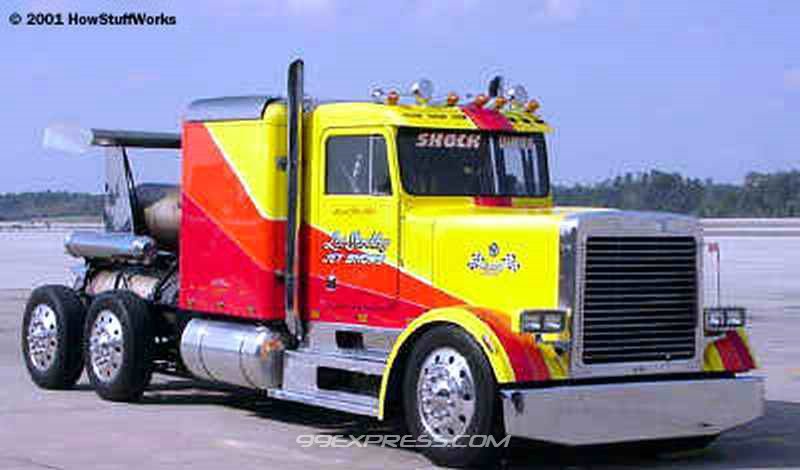 Triple Jet Engine Truck