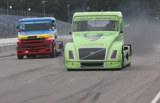 Volvo Mean Green oppermachtig tegen Scania