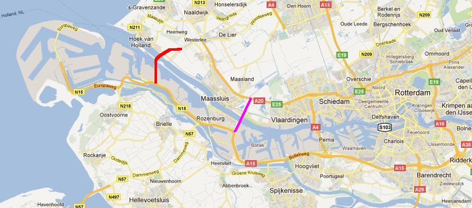 Keuze tunnel haven Rotterdam nog open