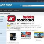 Roadcard verzendt gratis