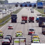 Chauffeurs voeren maandag actie op de snelweg