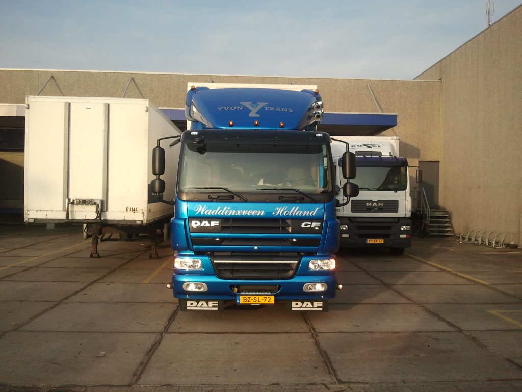 mijn nieuwe truck