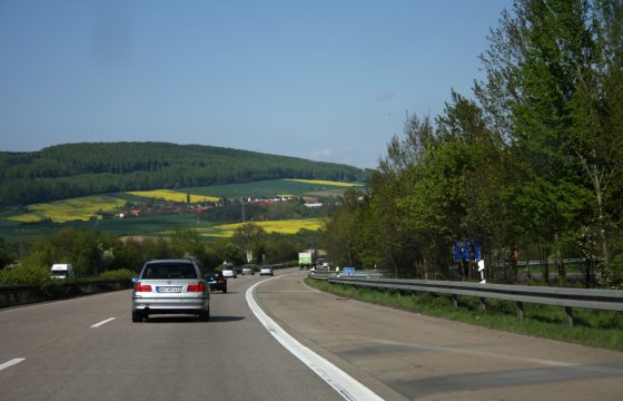 Duitsers sluiten Autobahn af