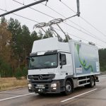 Siemens test met trolleytrucks