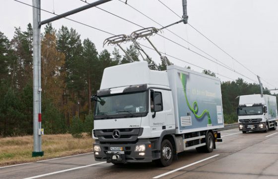 Siemens test met trolleytrucks