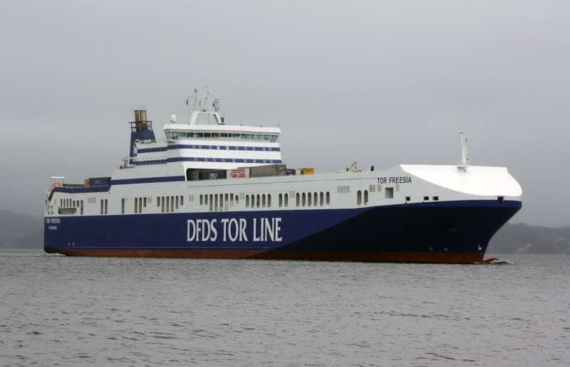 Grotere ferries Gent-Göteborg