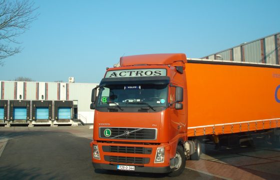Een Volvo Actros