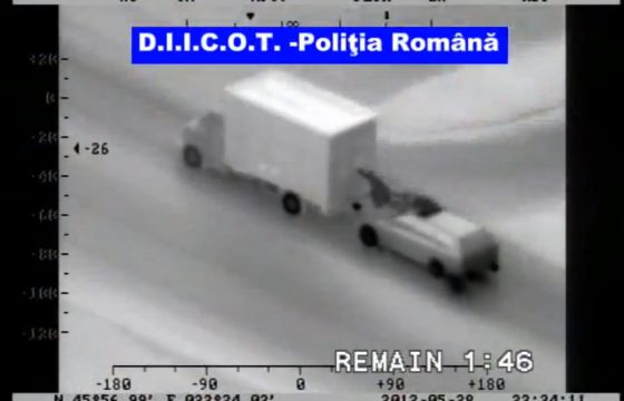 Roemeense ladingdieven-stunt