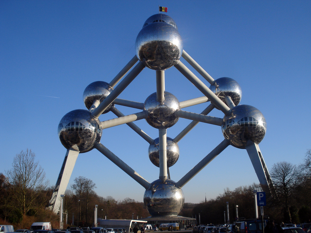 Unique landmarks. Монумент Атомиум в Бельгии. Атомиум (Брюссель, Бельгия). Атомиум 1958. Атомиум, Брюссель, 1958 год.