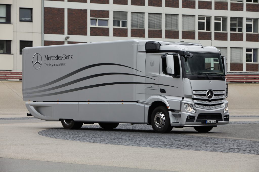 mercedes bakwagen stroomlijn