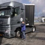 Chauffeurs proeven aan nieuwe Actros