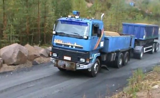 Vrachtwagenfun op z'n Fins