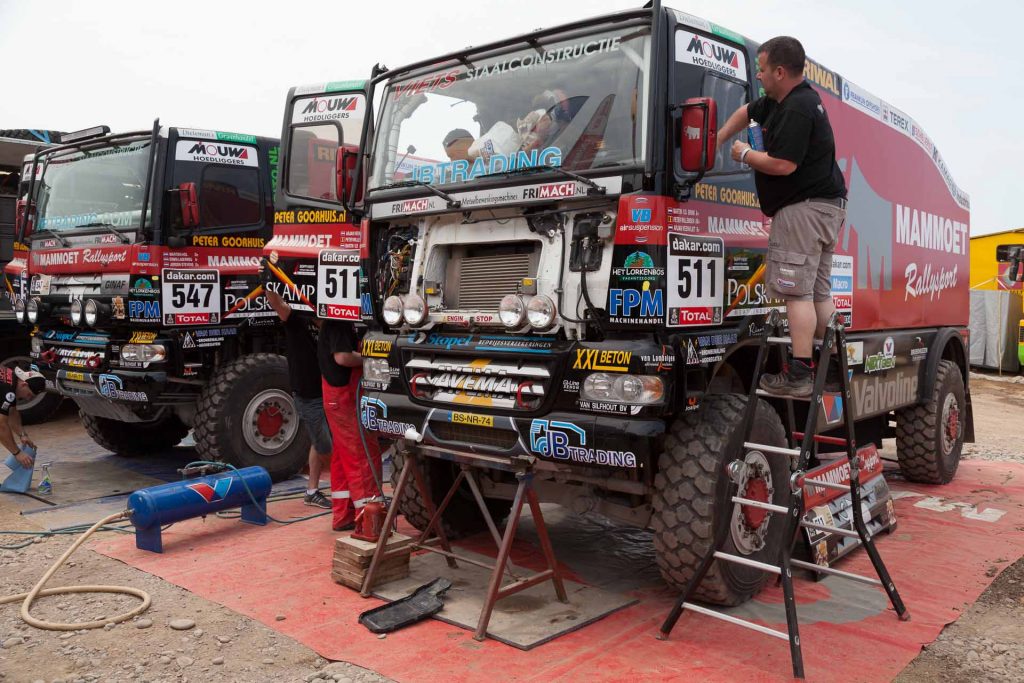 Dakar-trucks goedgekeurd