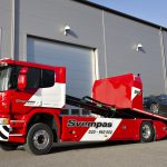 Scania bergingstruck op biogas