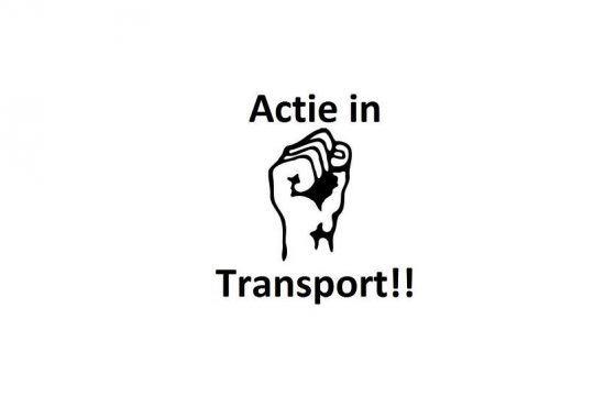 Zaterdag: Bijeenkomst Actie in transport