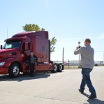 Amerikagangers bezoeken Peterbilt