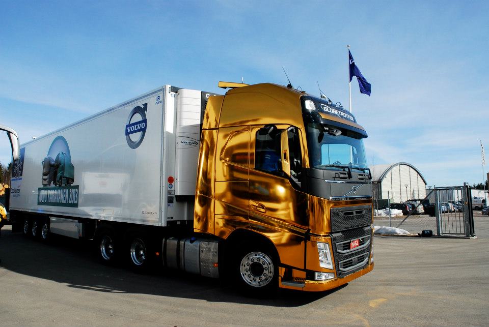 Volvo nieuwe FH in kleuren