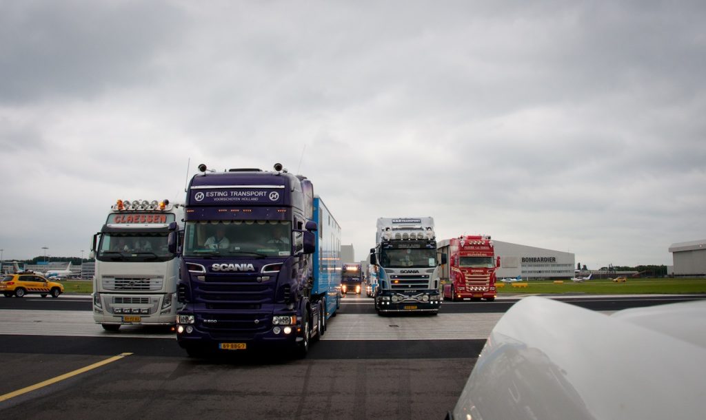 Hoogvliegers op Schiphol 2013