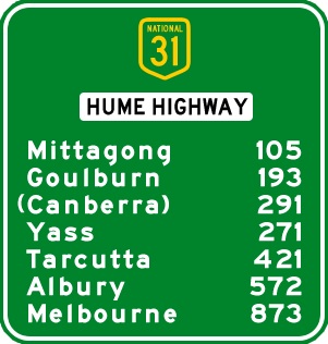 Bord Hume Highway