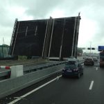 File op A1 door storing brug