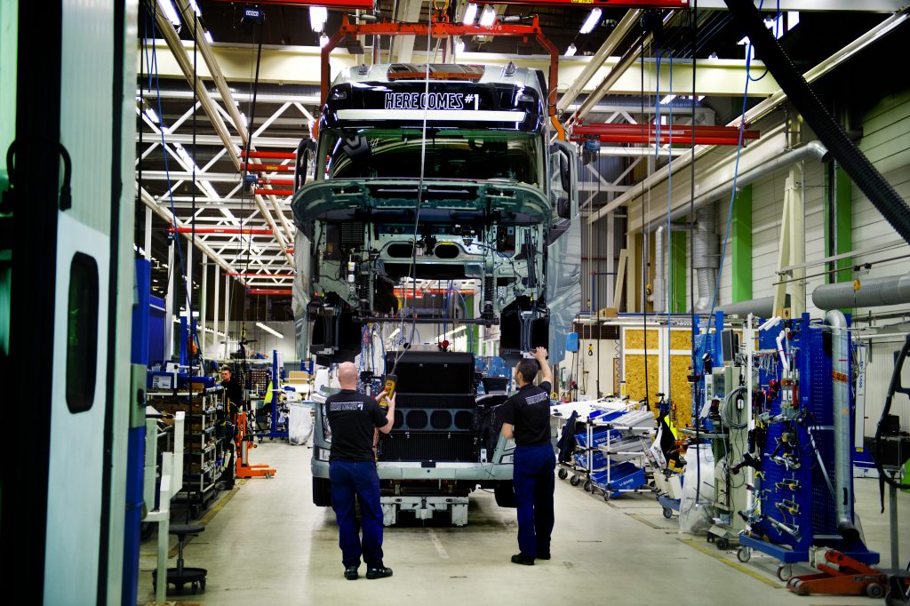 Volvo nieuwe FH productie