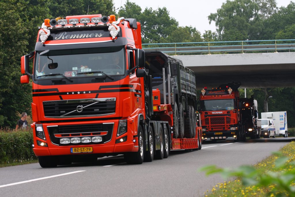 Truckstar Festival 2013 binnenrijden