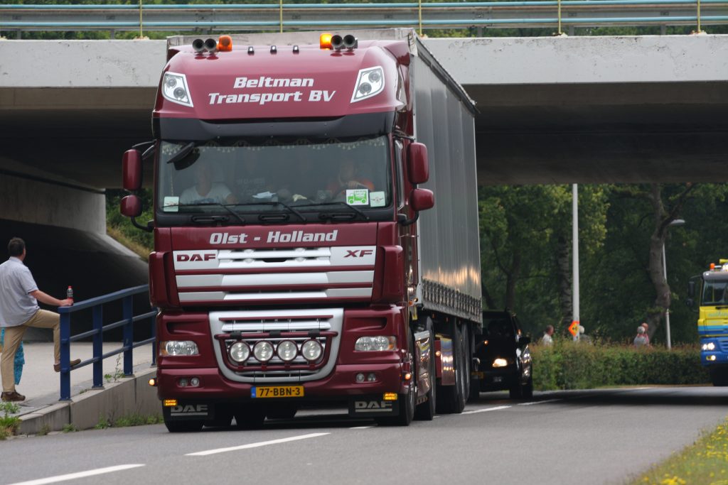 Truckstar Festival 2013 binnenrijden