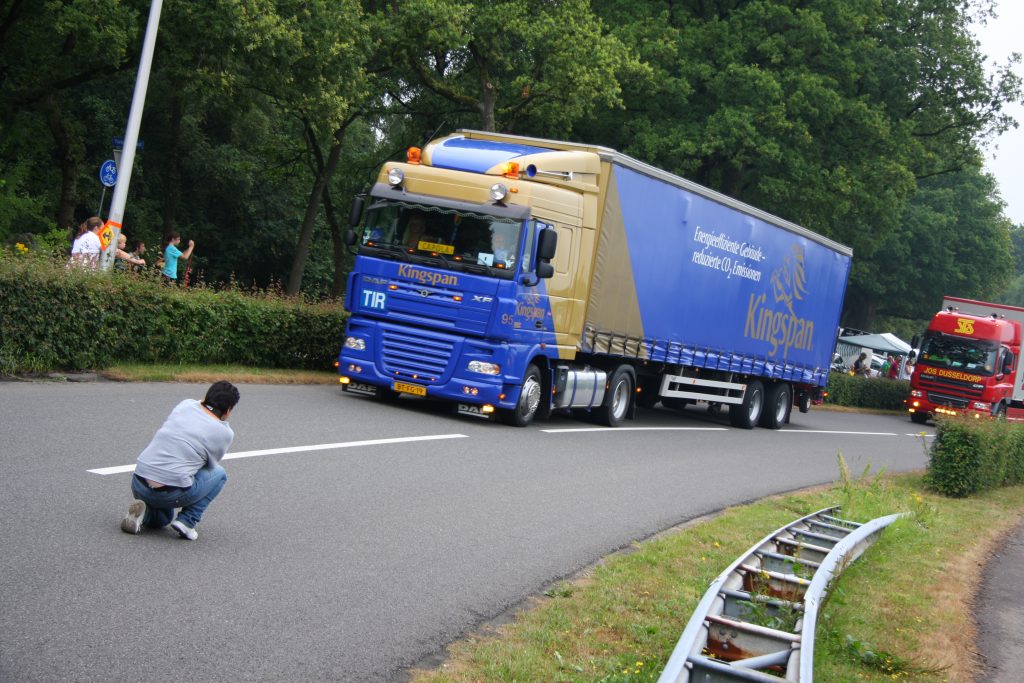 Truckstar Festival 2013 binnenrijden