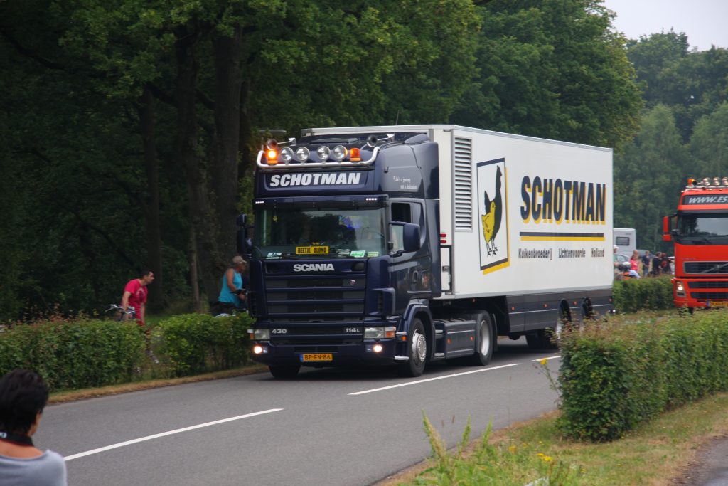 Truckstar Festival 2013 binnenrijden