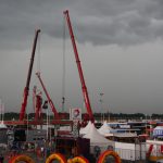 Regenfront trekt over Truckstar Festival