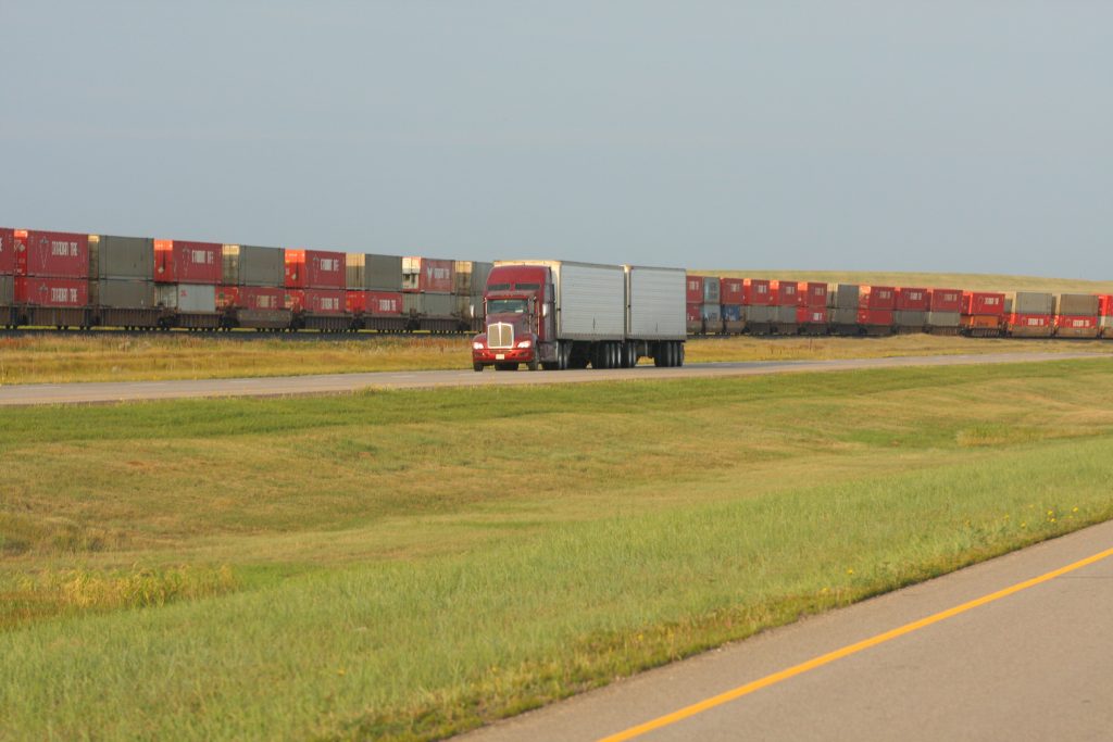 Truck-trip Western Canada