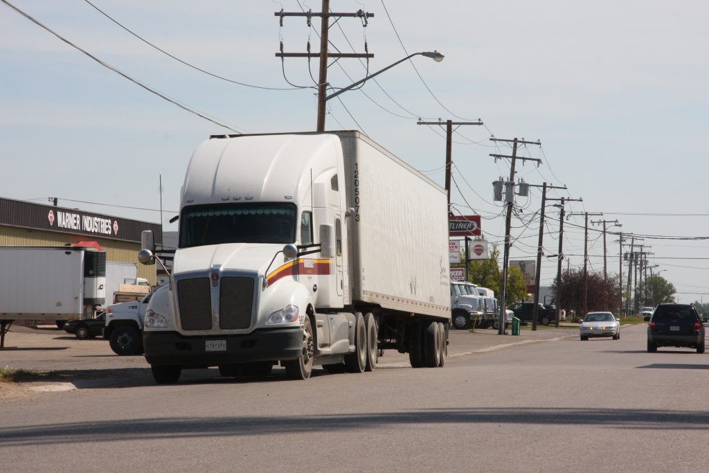 Truck-trip Western Canada