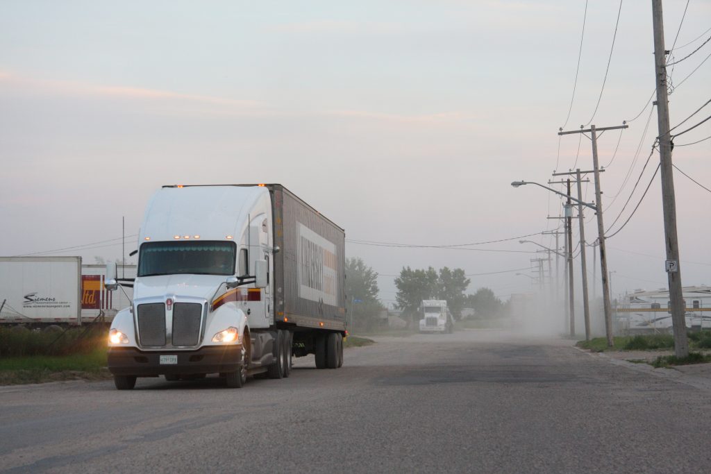 Truck-trip Western Canada