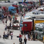 Langs de baan staan populairst op Truckstar Festival