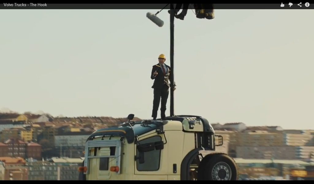 Nieuwe stunt-video Volvo