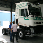 Opbouw van twee supertrucks