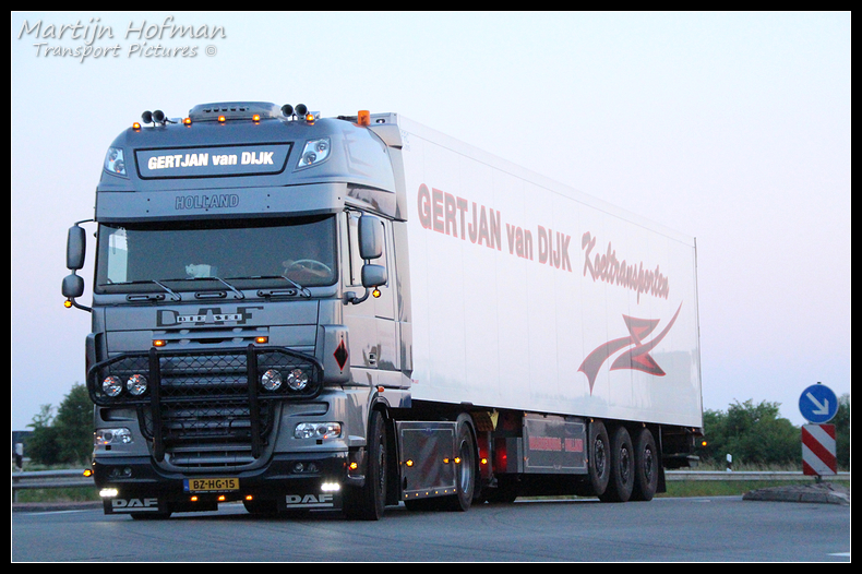 gertjan van dijk daf xf 105