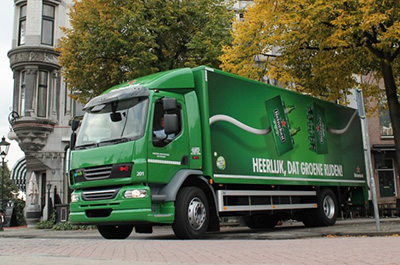 Zwaarste elektrische truck voor Heineken
