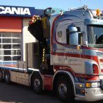 Zware Scania R500 motorwagen voor Brouwer