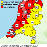 Code rood voor extreem weer