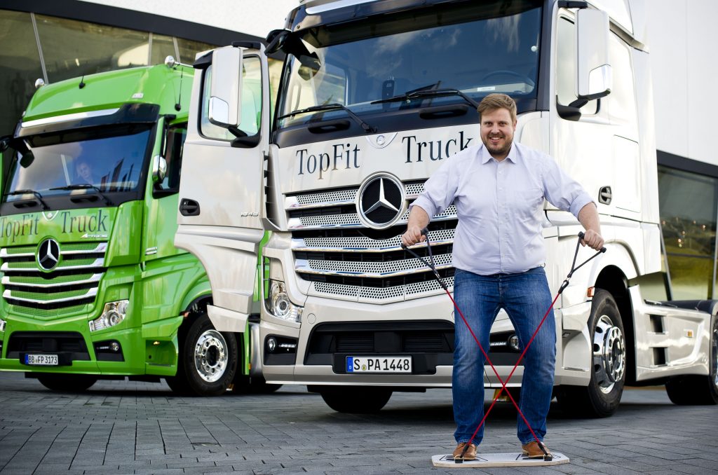 Mercedes-Benz 'TopFit Truck' project