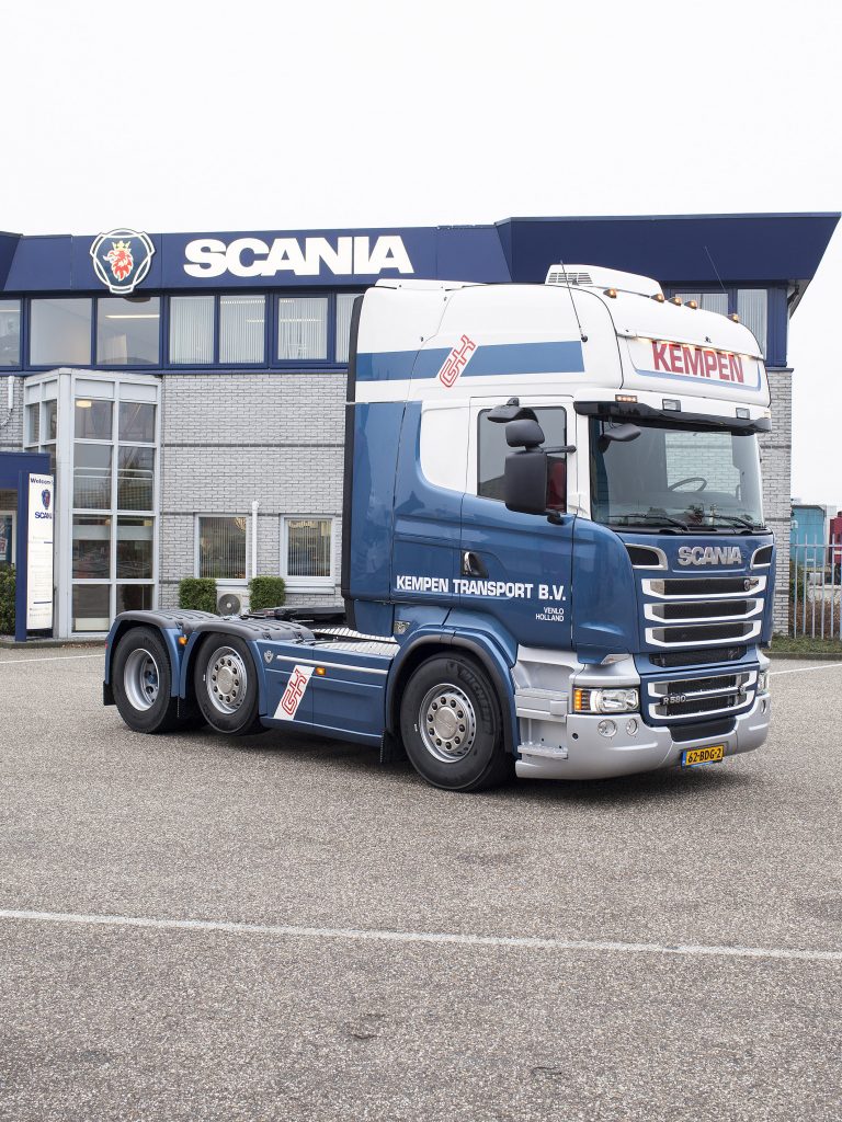 Sterke Scania V8 voor Kempen
