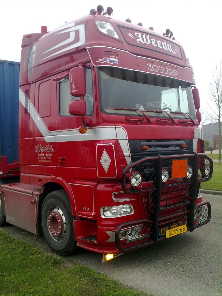 daf xf 105 6×2 weeda